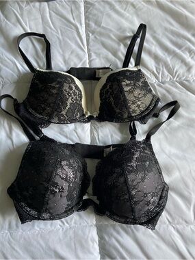 NWOT- Victoria’s Secret Black Lace Push-Up Bra - Women Intimates & Sleepwear
